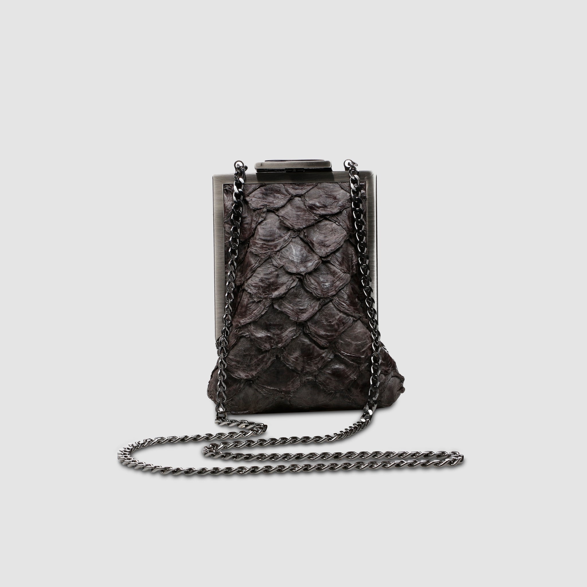 Clutch Afuá Couro Pirarucu