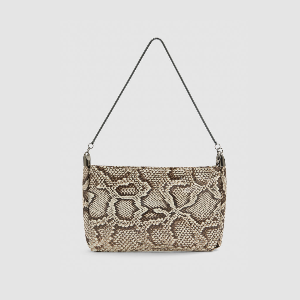 Bolsa Angela Couro Python Moluro