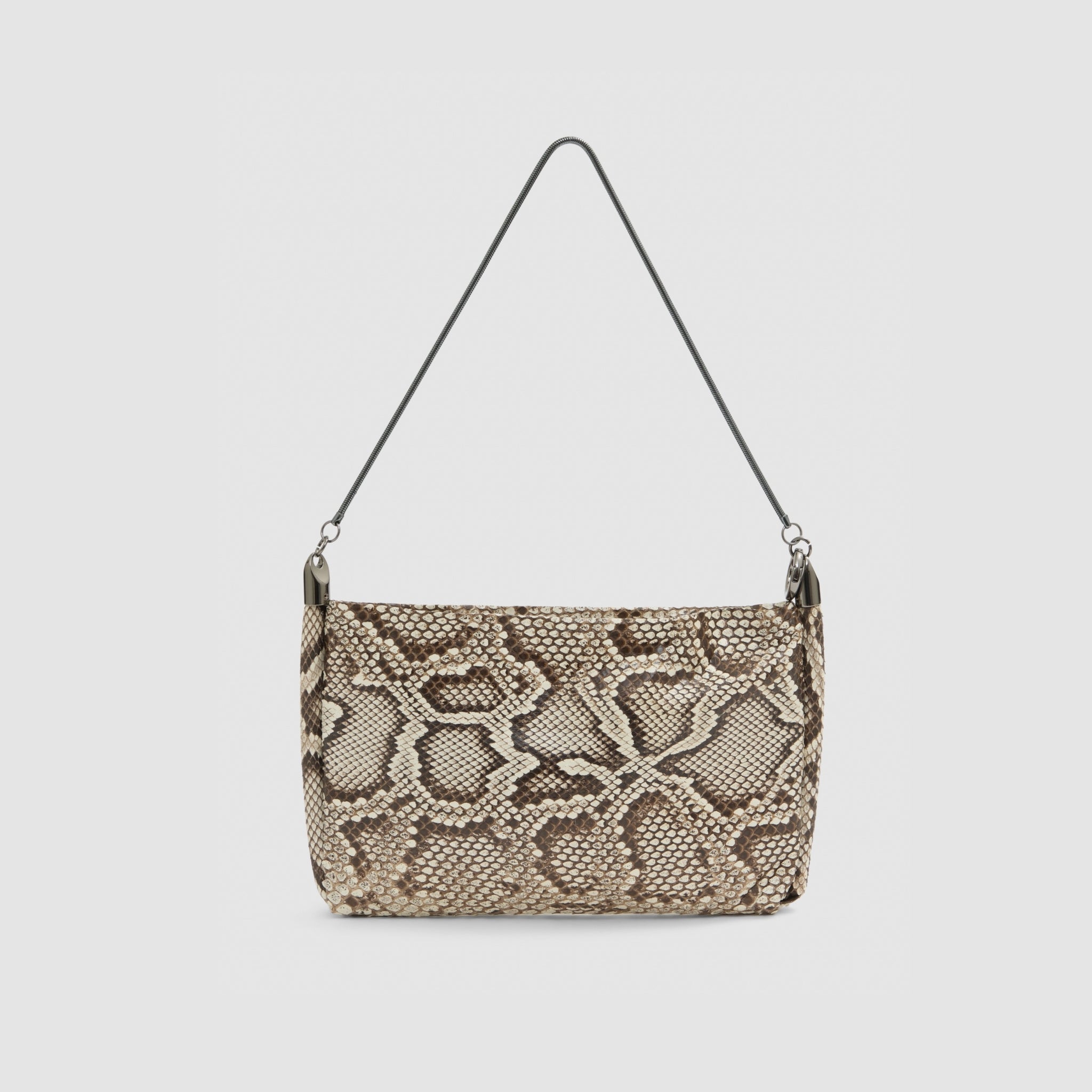Bolsa Angela Couro Python Moluro