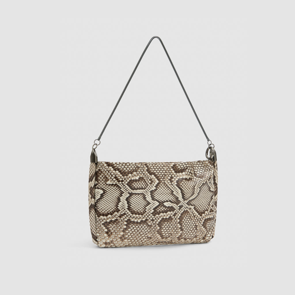 Bolsa Angela Couro Python Moluro