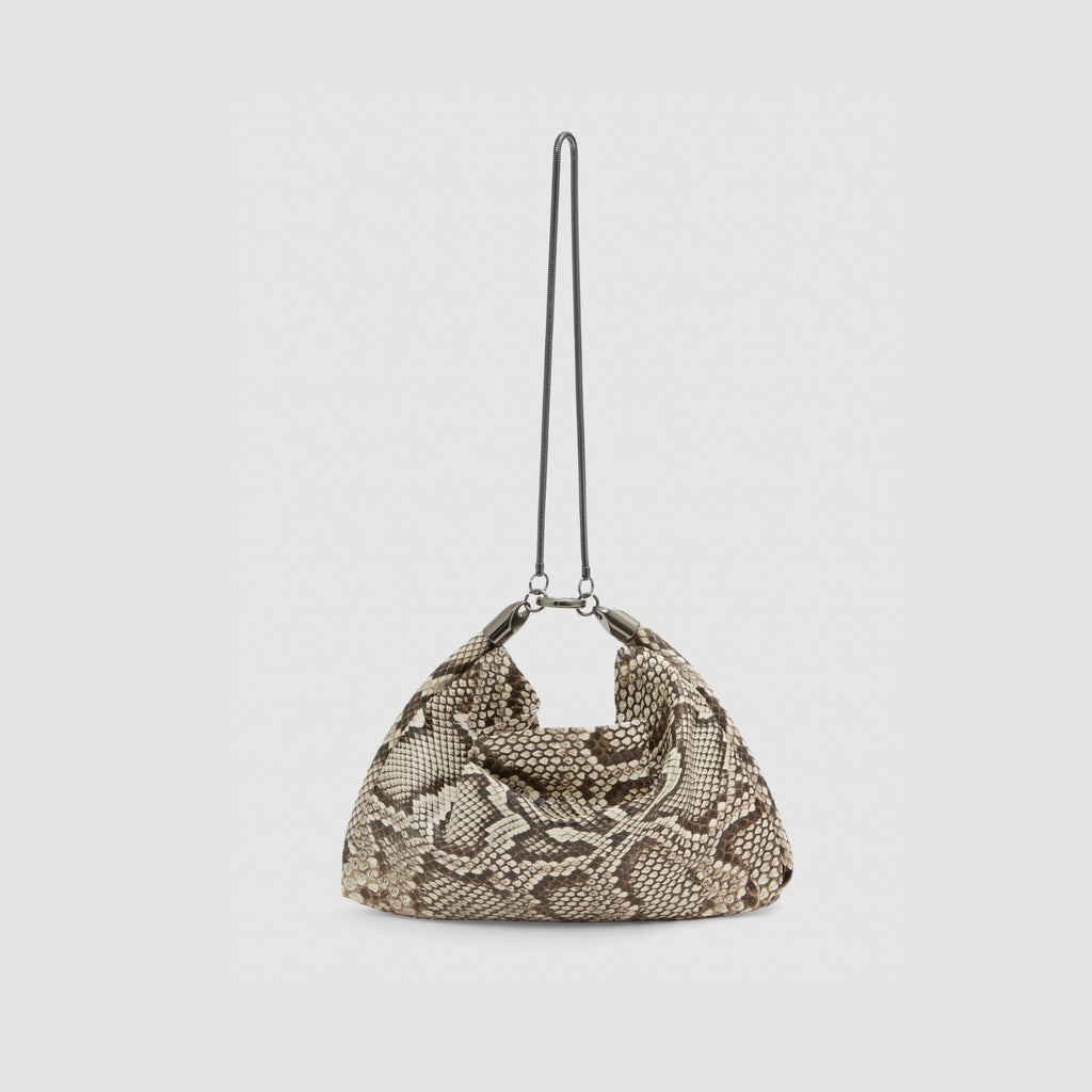 Bolsa Angela Couro Python Moluro