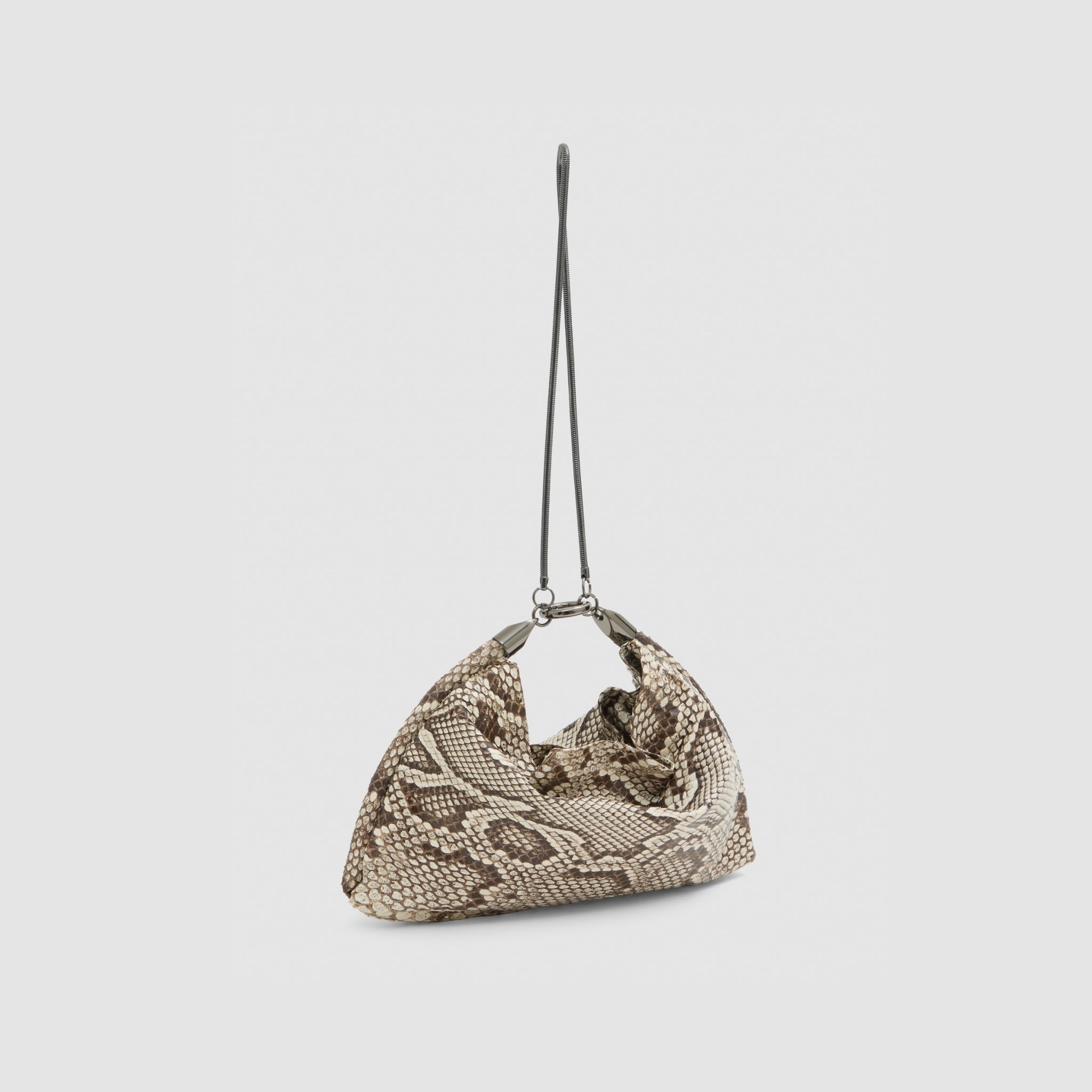 Bolsa Angela Couro Python Moluro