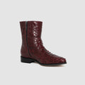 Bota Clássica Couro Python