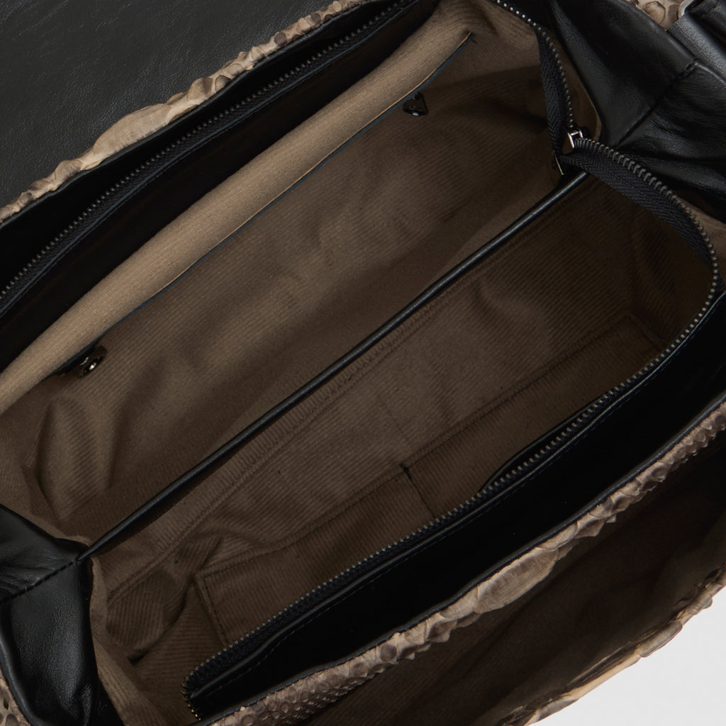 Bolsa Lígia Couro Python