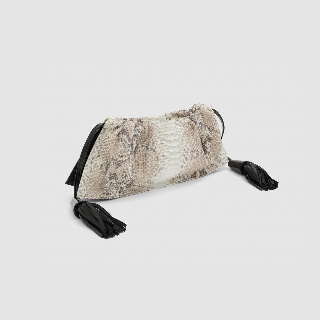 Bolsa Vinci Couro Python