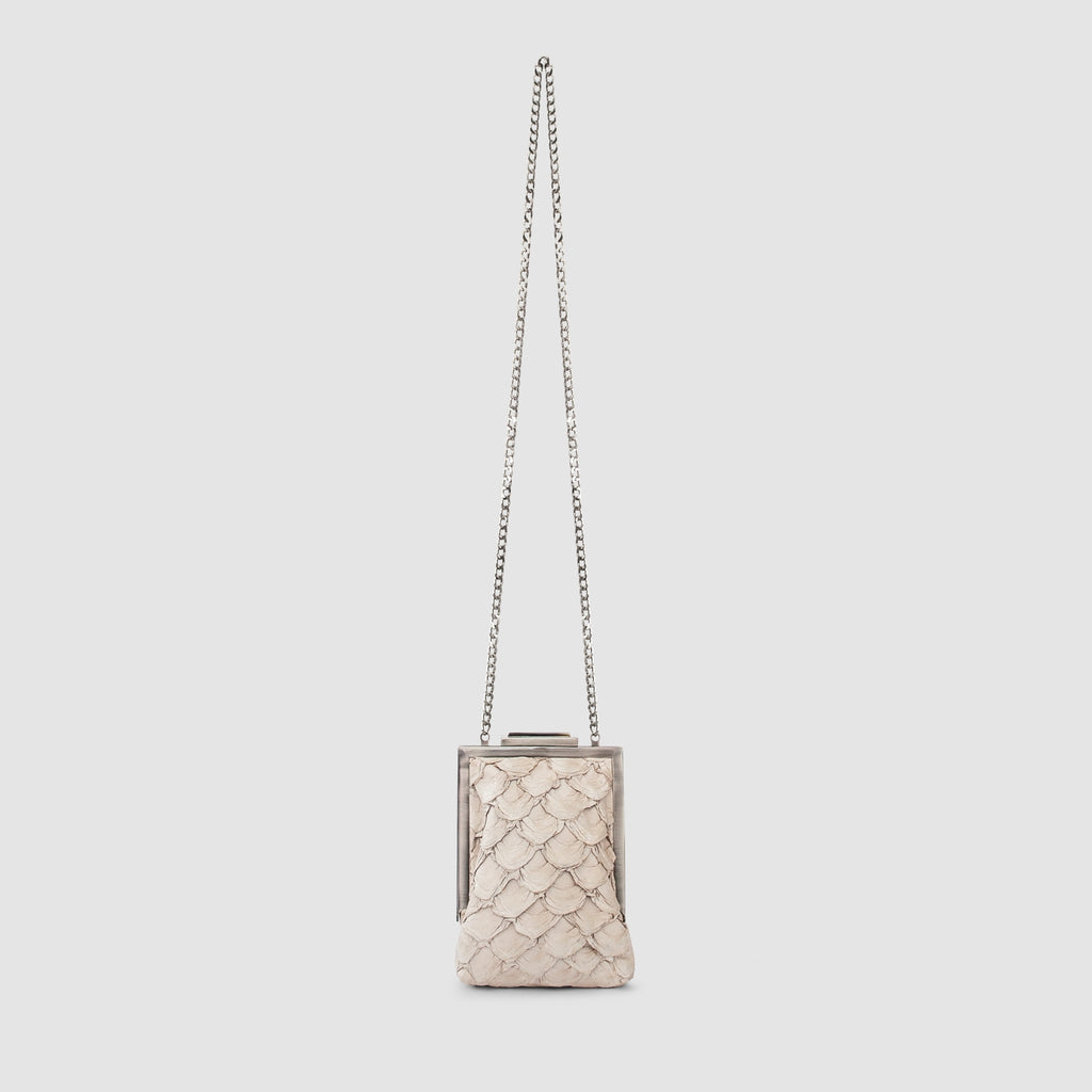 Clutch Afuá Couro Pirarucu
