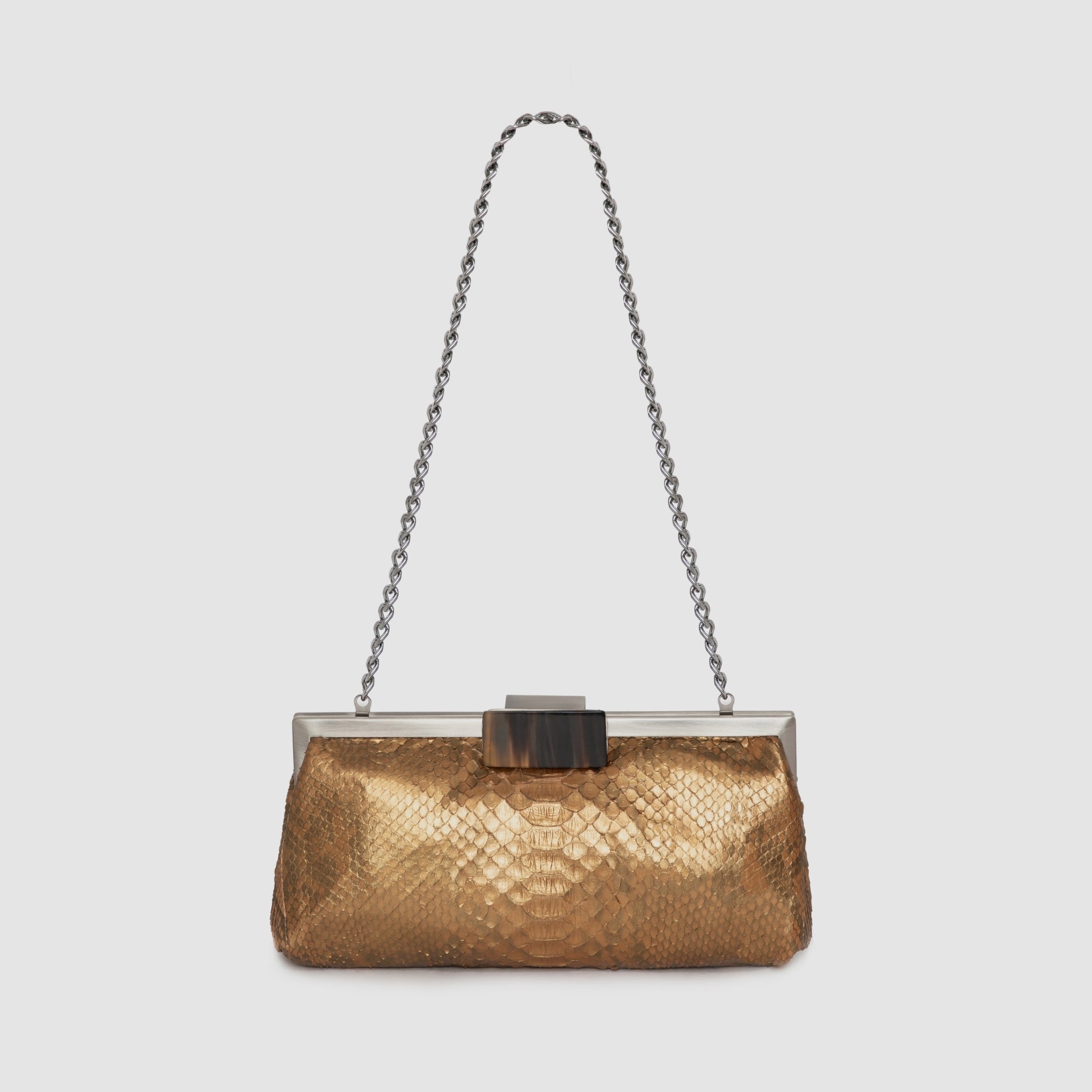 Clutch Cotijuba Couro Python