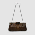 Clutch Cotijuba Couro Python