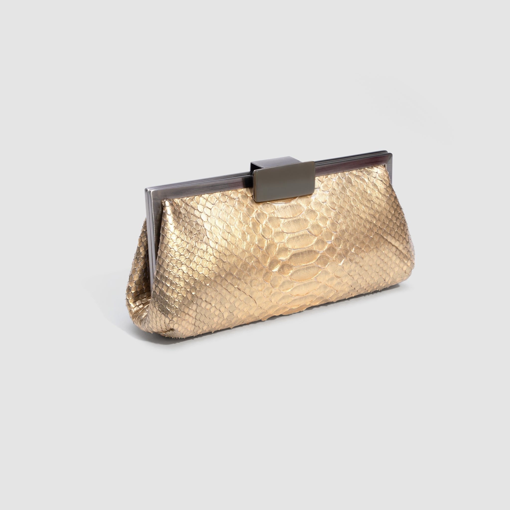 Clutch Cotijuba Couro Python