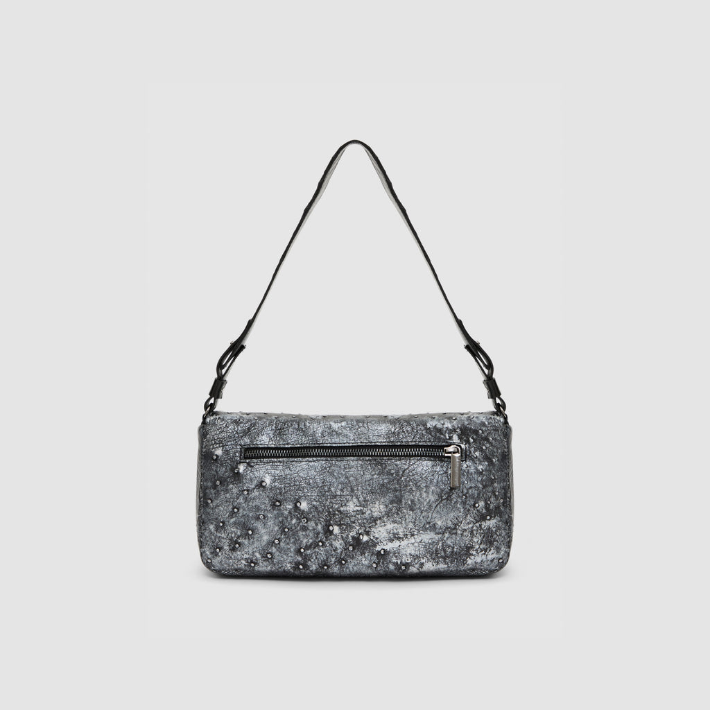 Bolsa Dalí Couro Avestruz