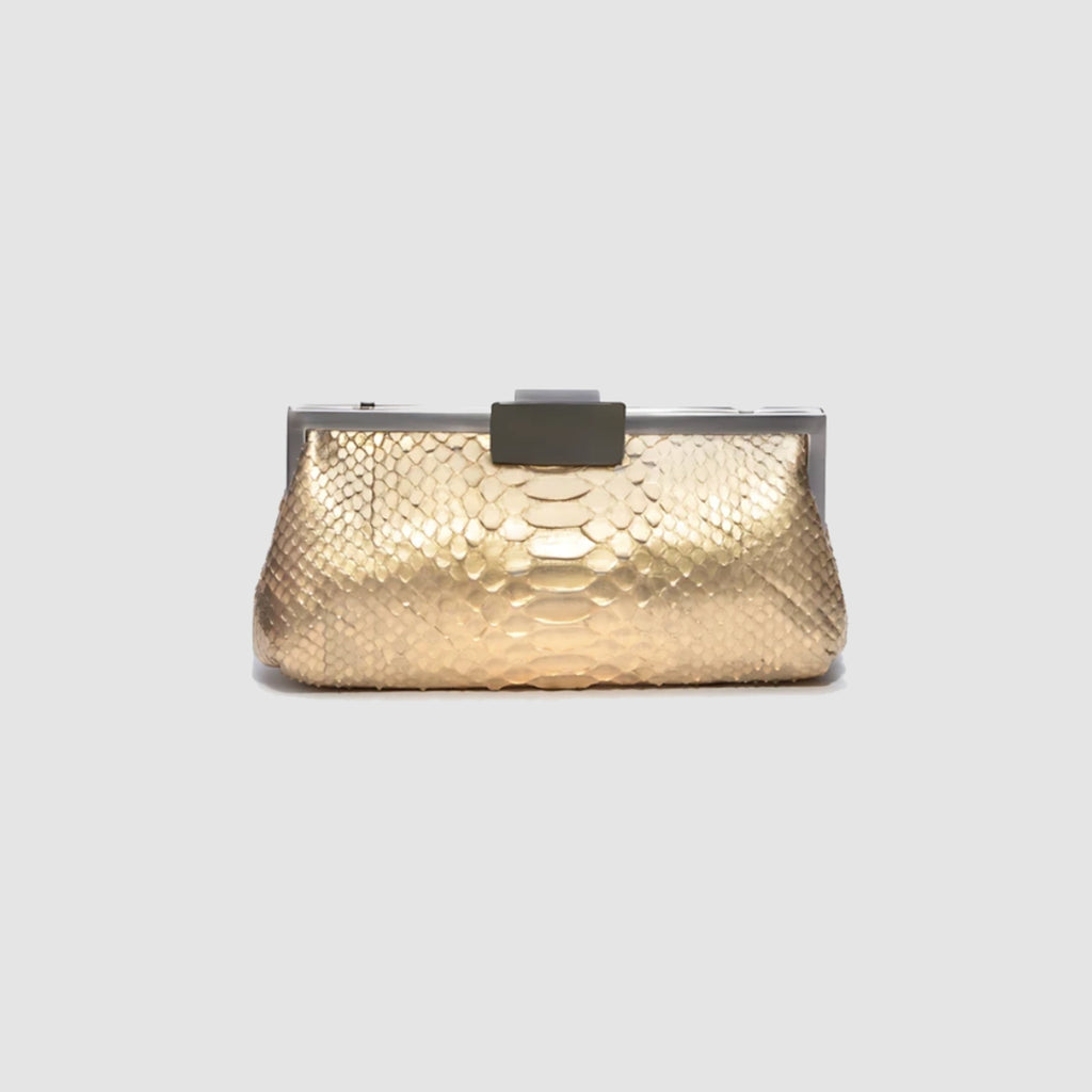 Clutch Cotijuba Couro Python