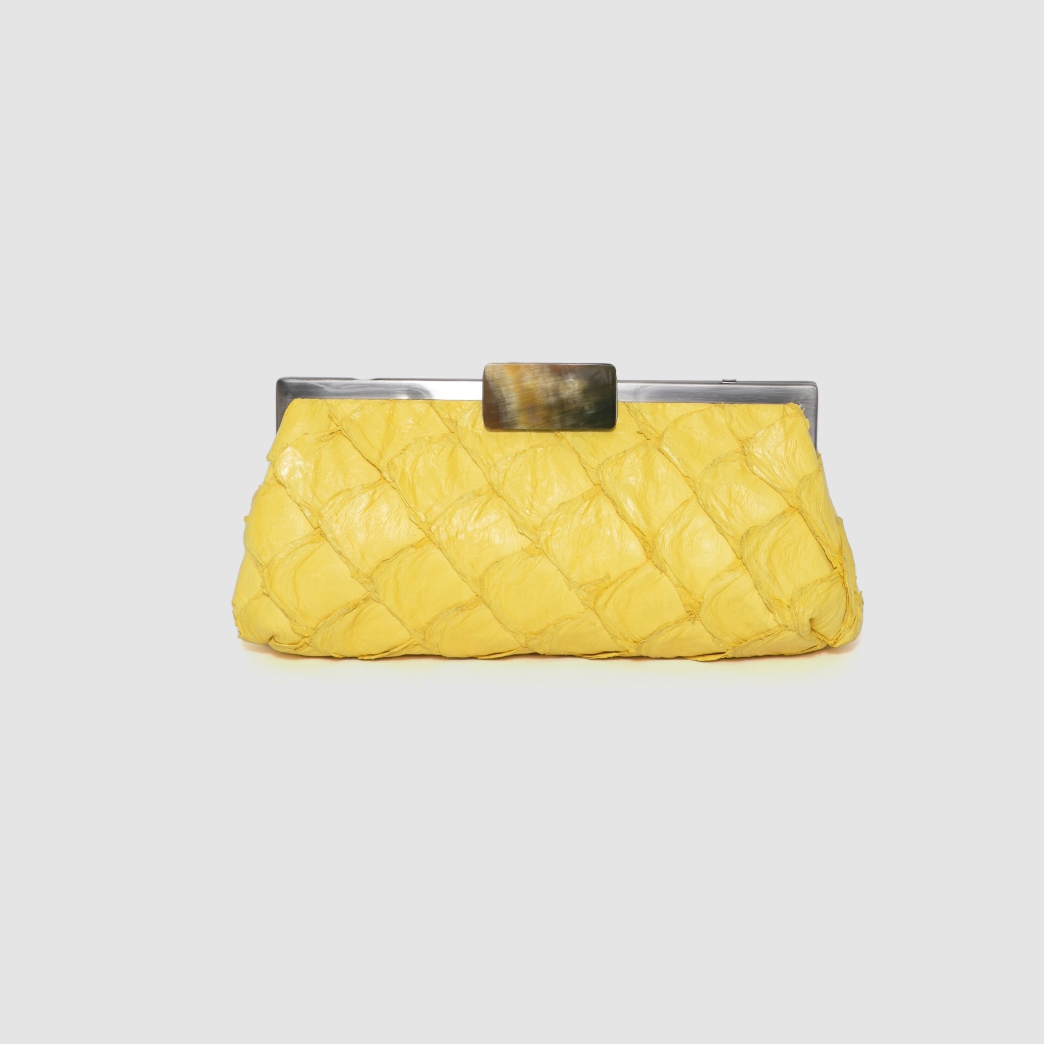Clutch Cotijuba Couro Pirarucu
