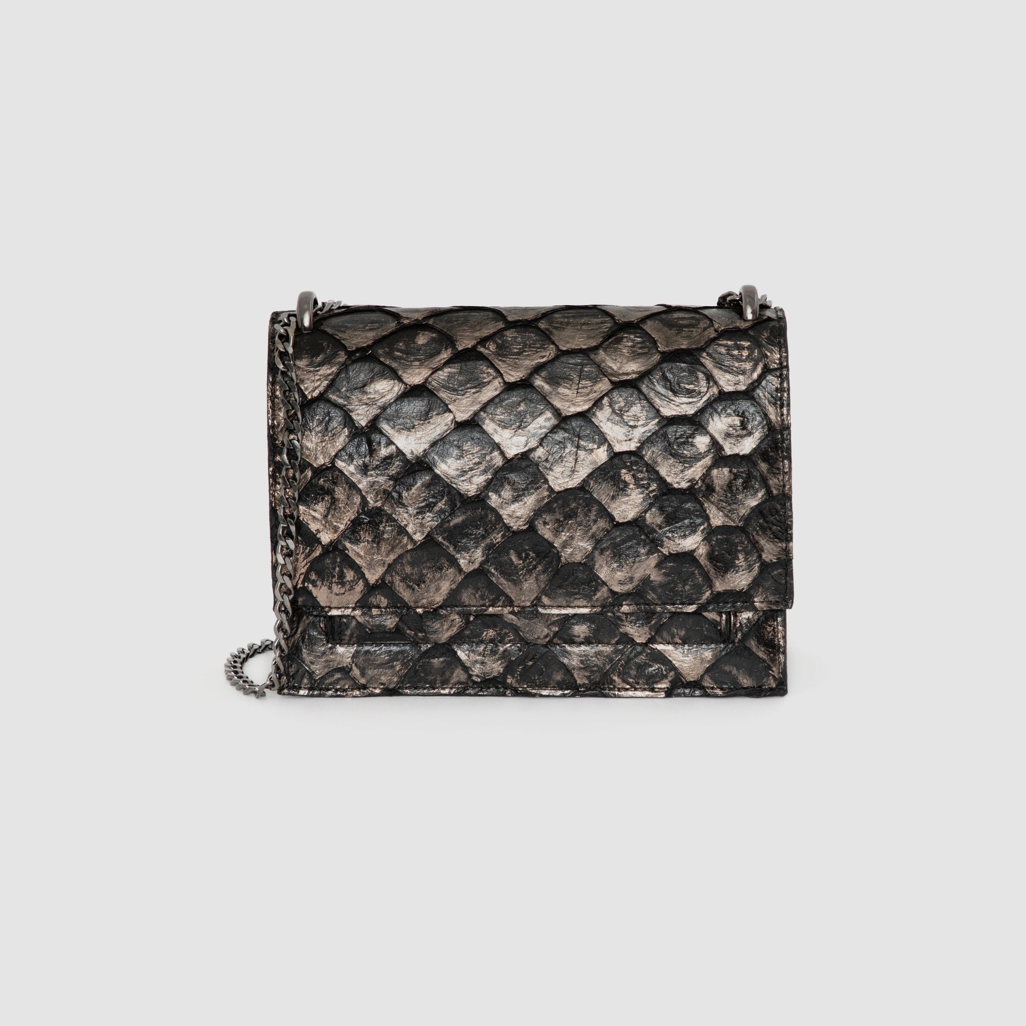 BOLSA TOÉ COURO PIRARUCU