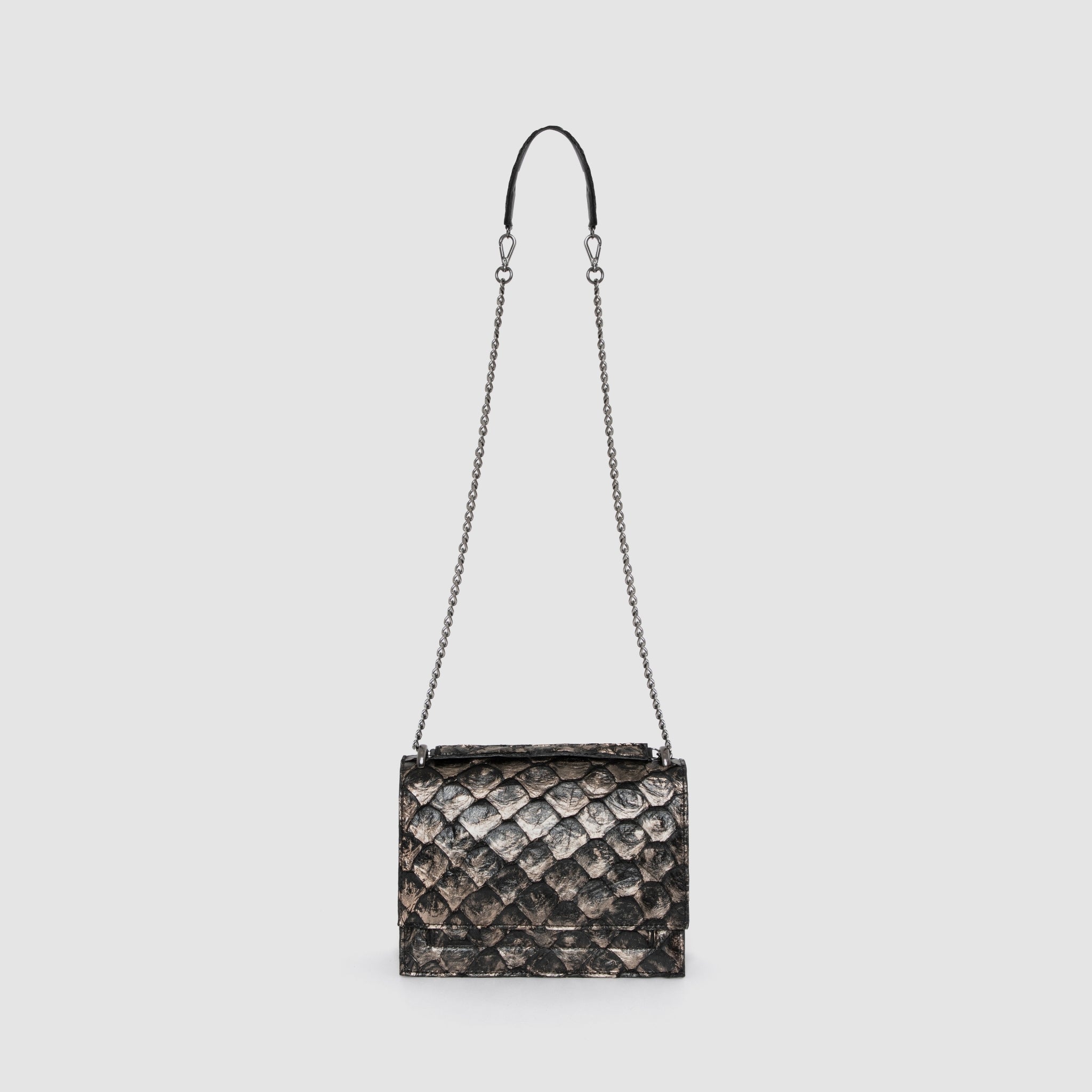 BOLSA TOÉ COURO PIRARUCU