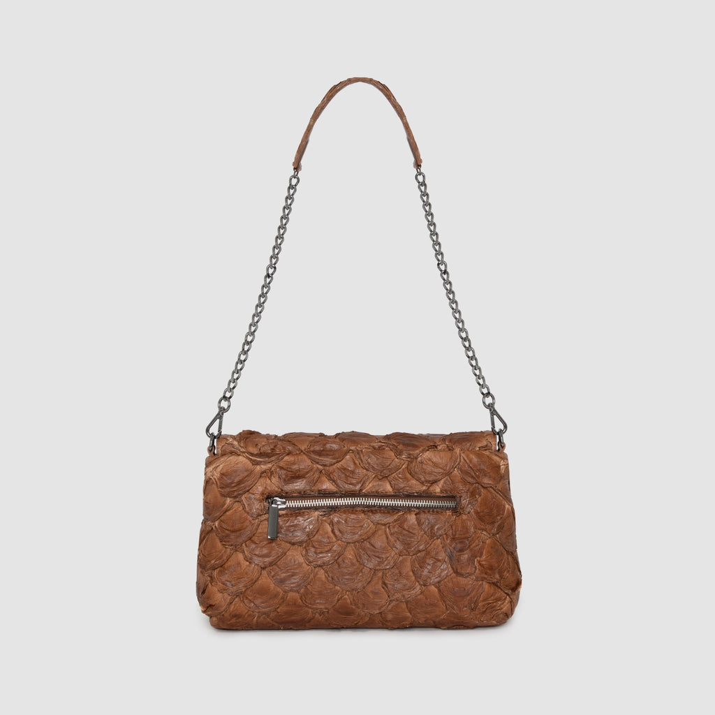 Bolsa Araguanã Couro Pirarucu