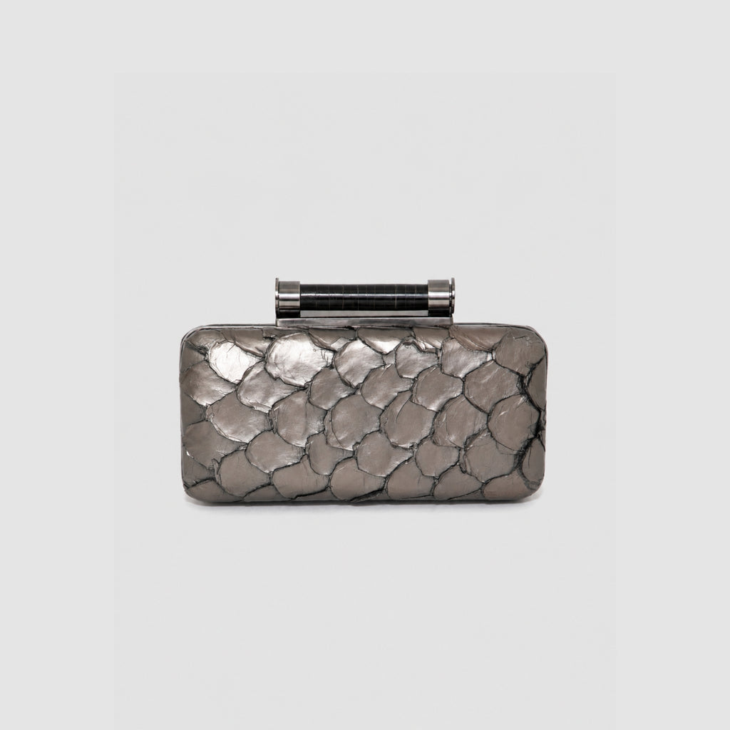 Clutch Aracá Couro Pirarucu