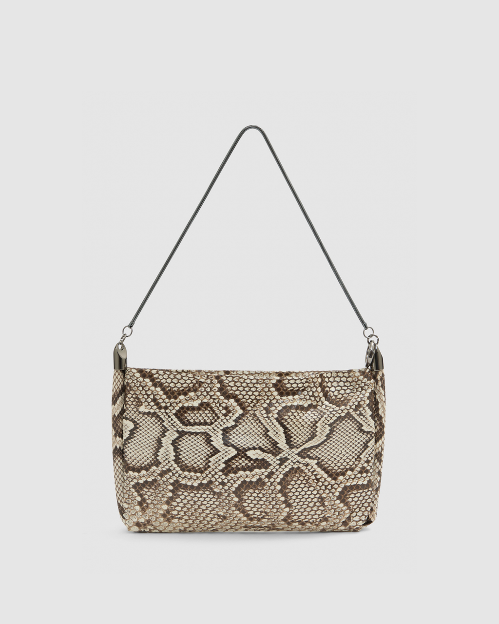 Bolsa Angela Couro Python Moluro