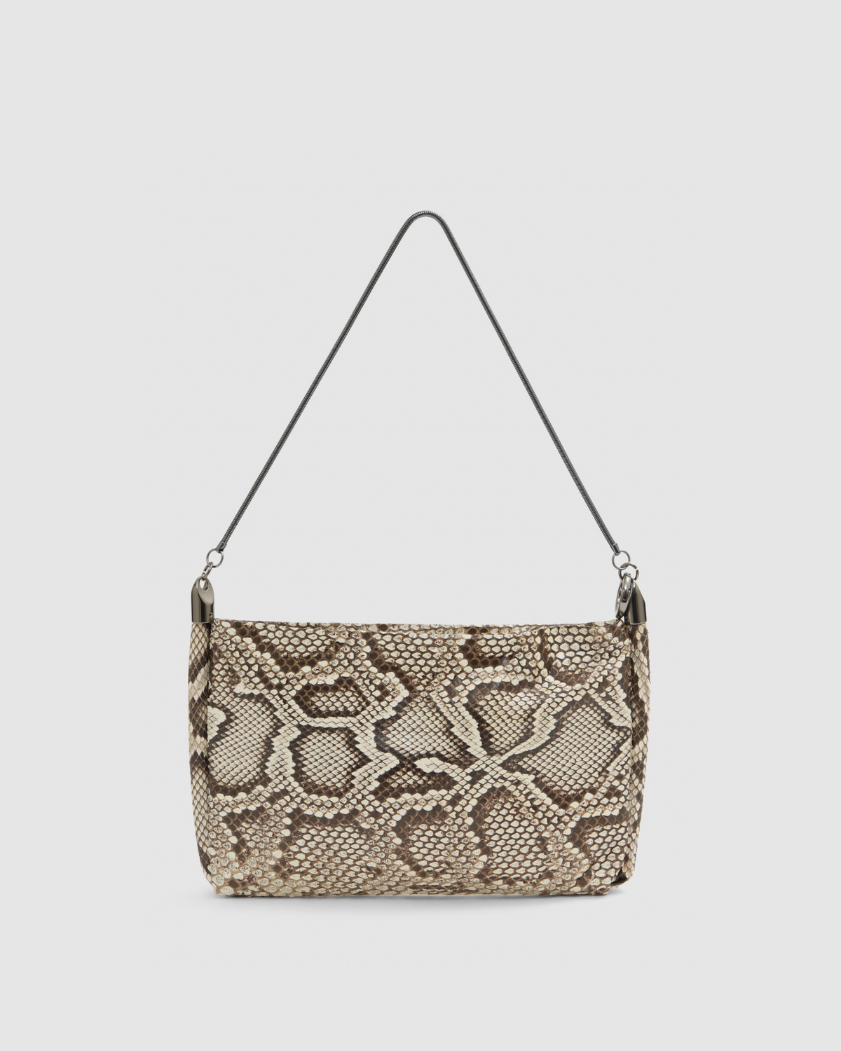 Bolsa Angela Couro Python Moluro