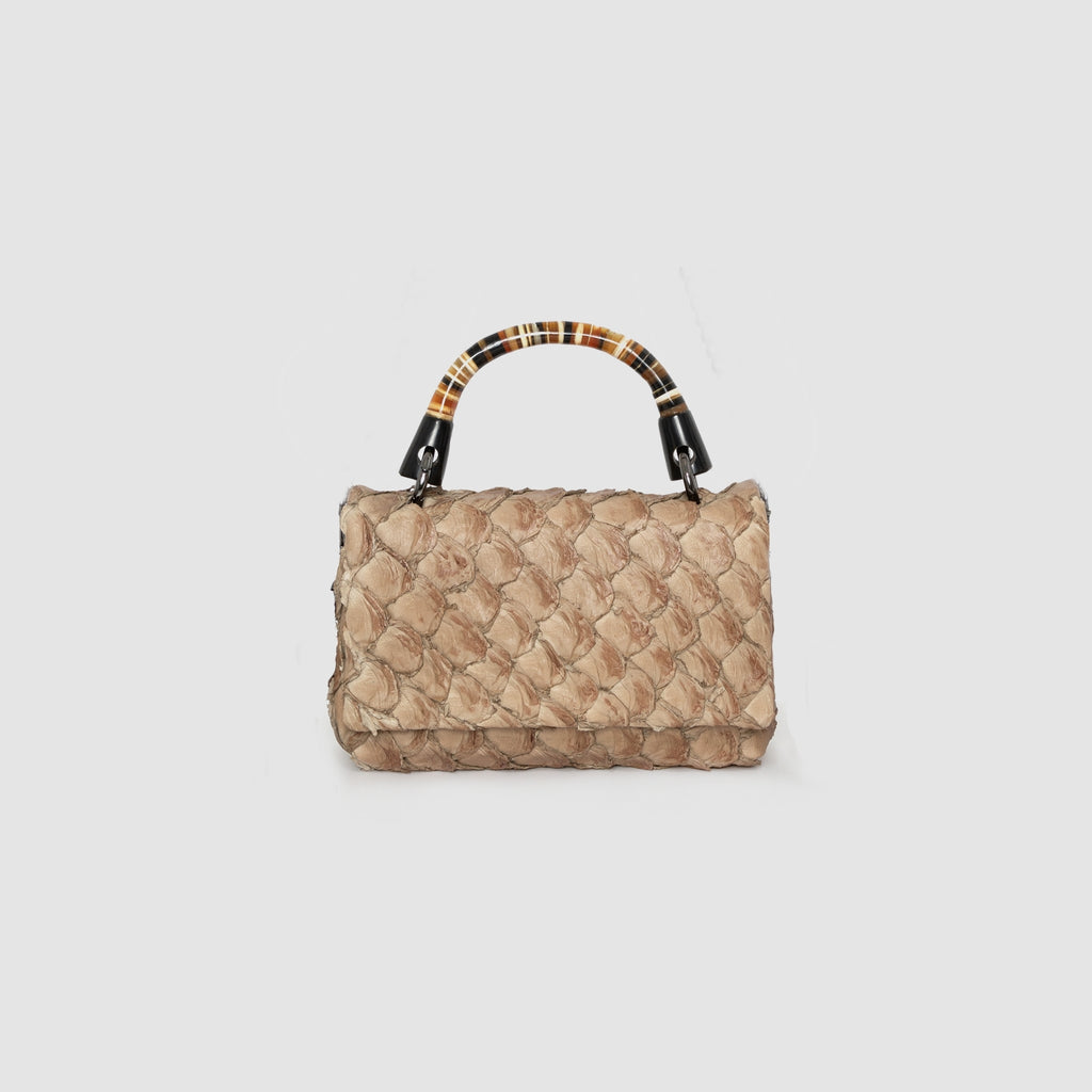 Bolsa Niara Couro Pirarucu
