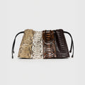 Bolsa Vinci Couro Python Patchwork
