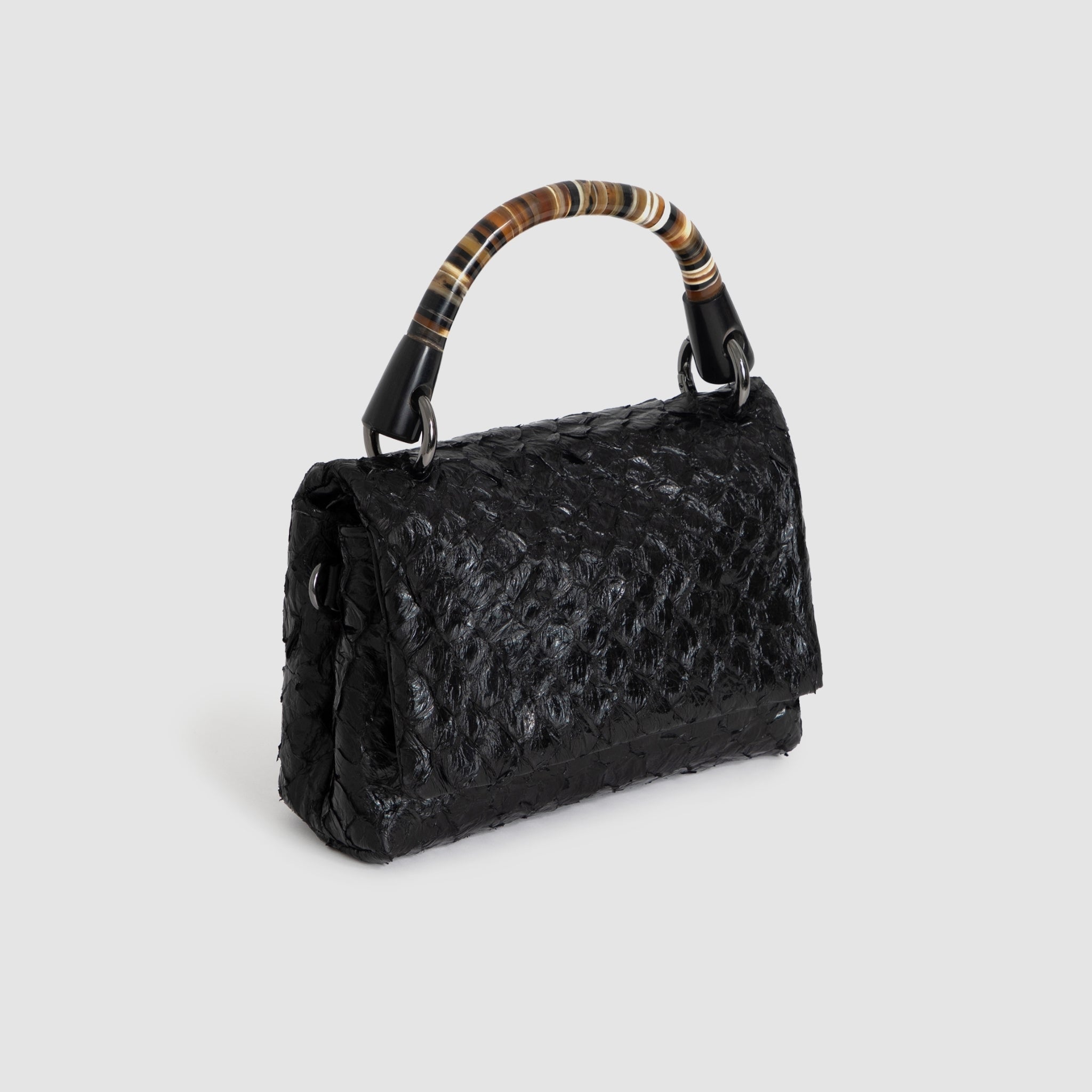 Bolsa Niara Couro Pirarucu