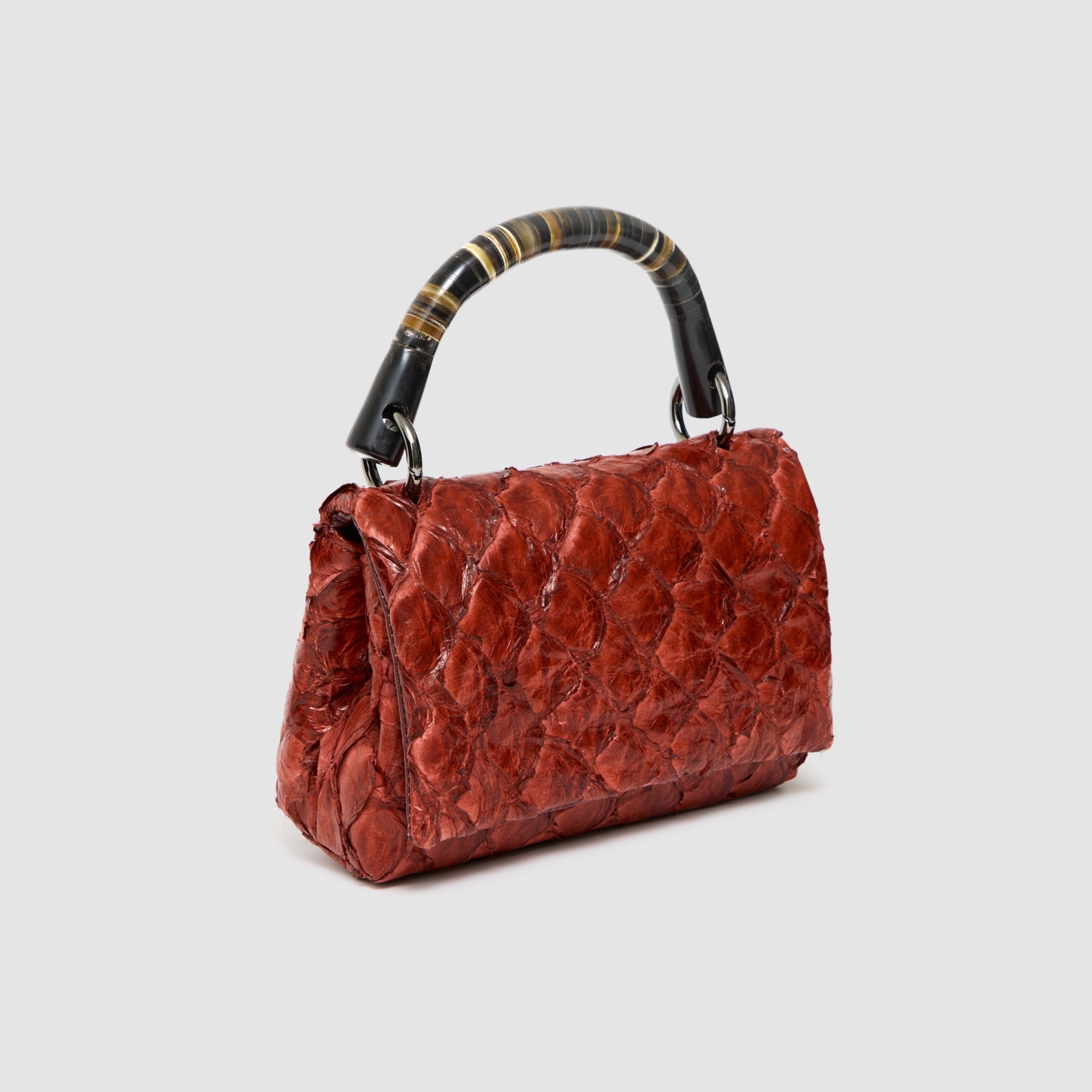 Bolsa Niara Couro Pirarucu