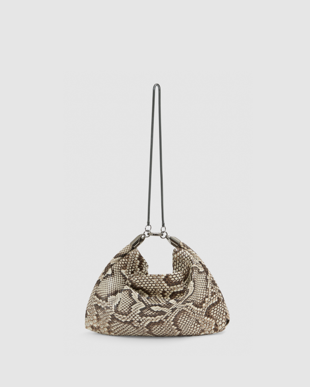 Bolsa Angela Couro Python Moluro