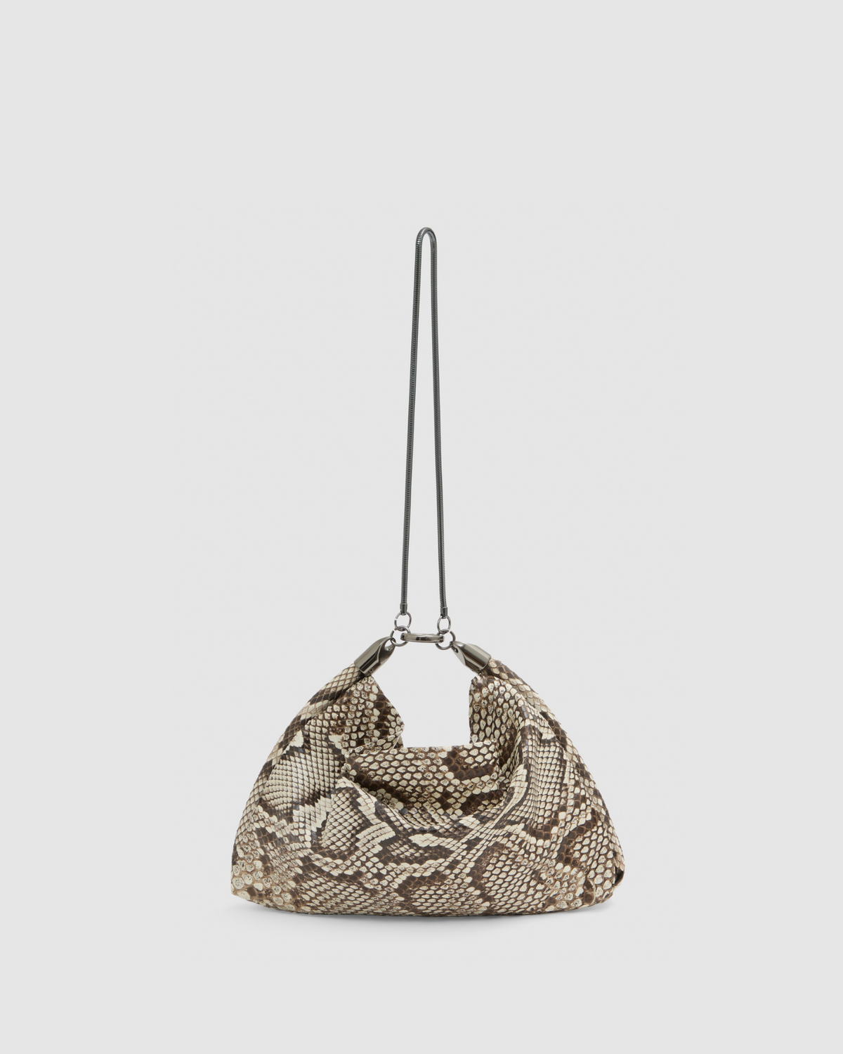 Bolsa Angela Couro Python Moluro