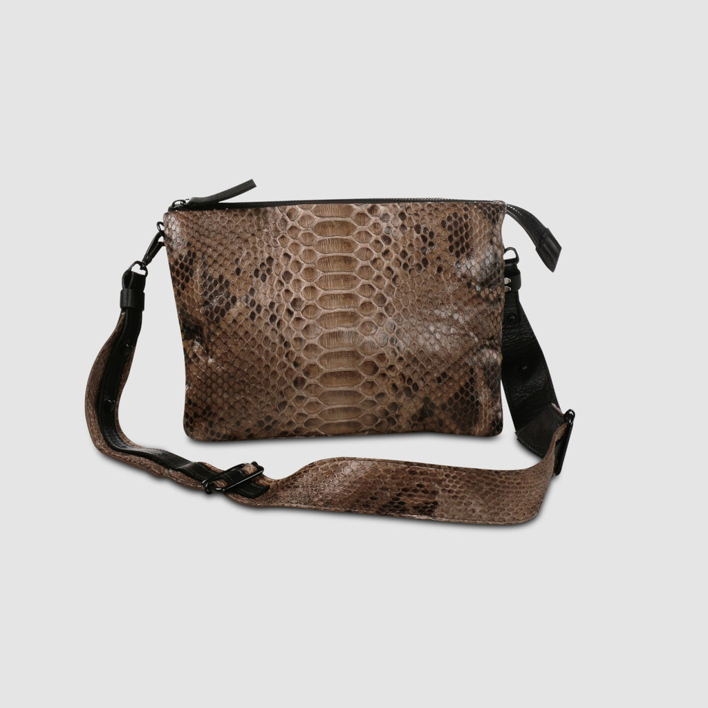 Bolsa Saracá Couro Python