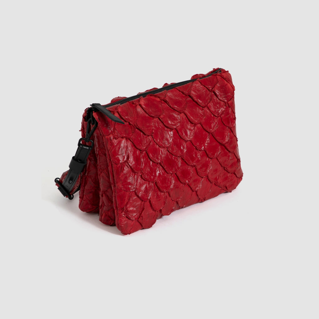 Bolsa Saracá Couro Pirarucu