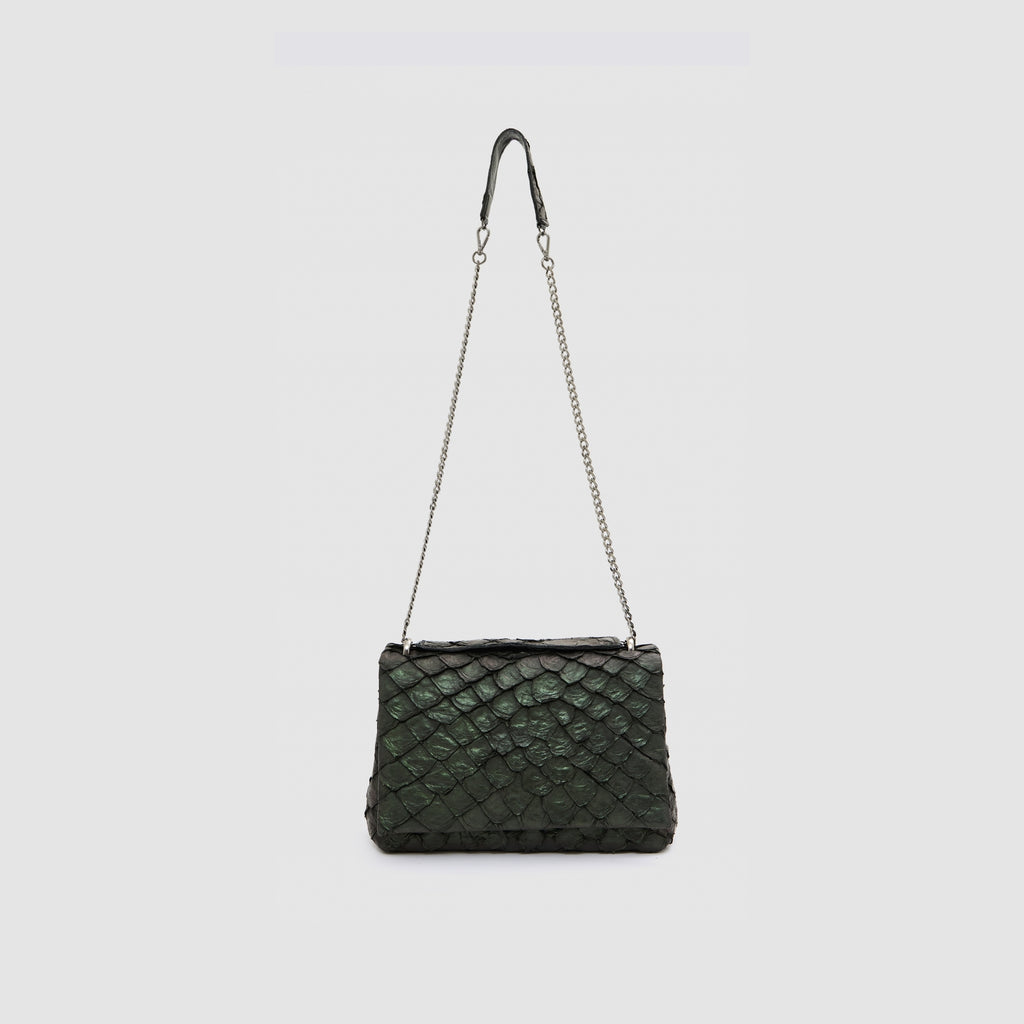 Bolsa Celine Couro Pirarucu