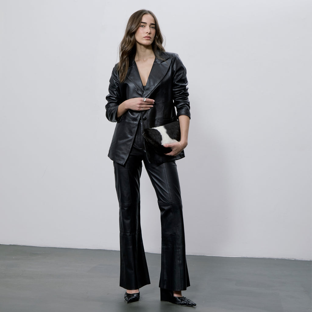 Calça Eliza Couro Legítimo