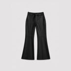 Calça Flare Isabel Couro Legítimo