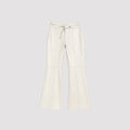 Calça Flare Isabel Couro Legítimo