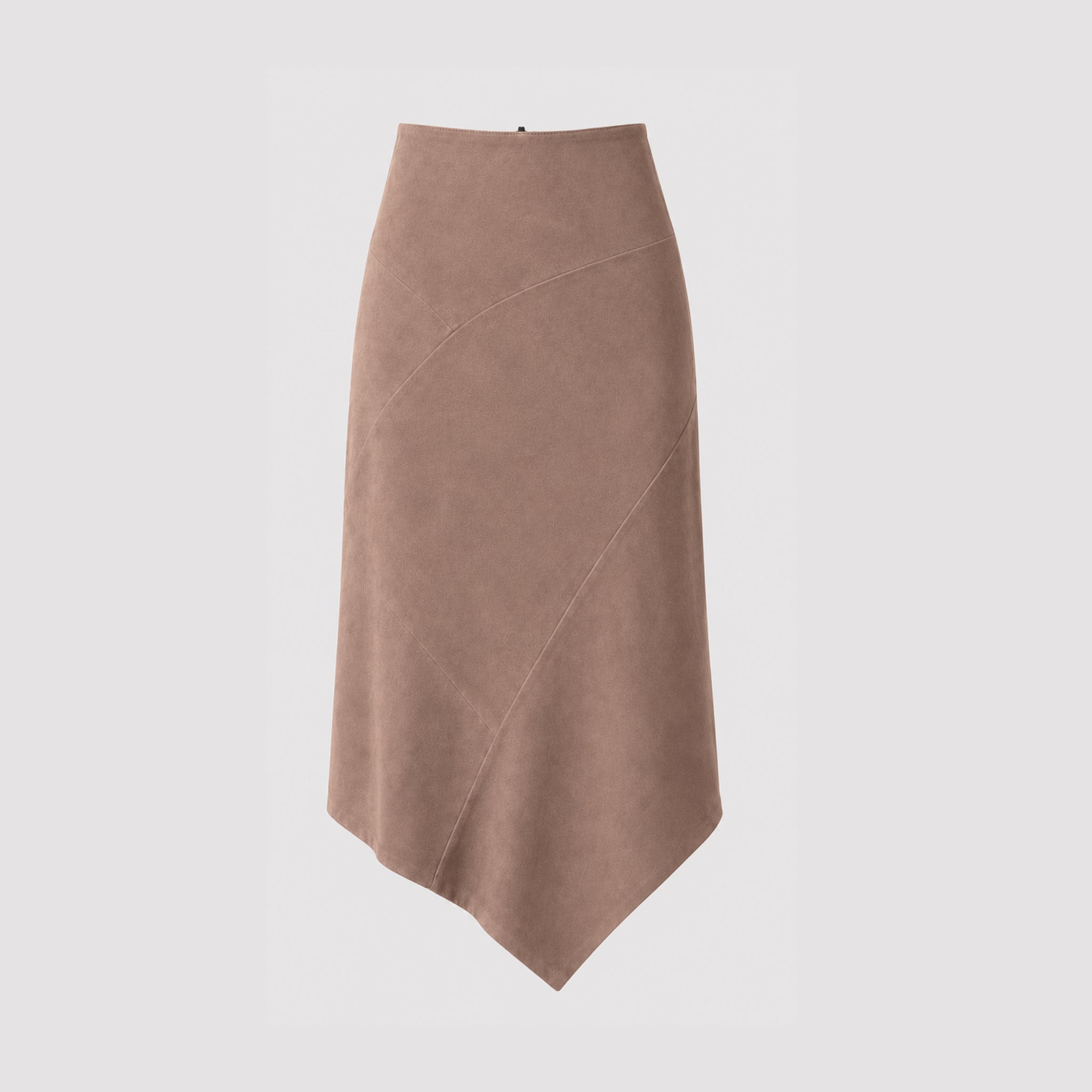 Saia Assimétrica em Chamois