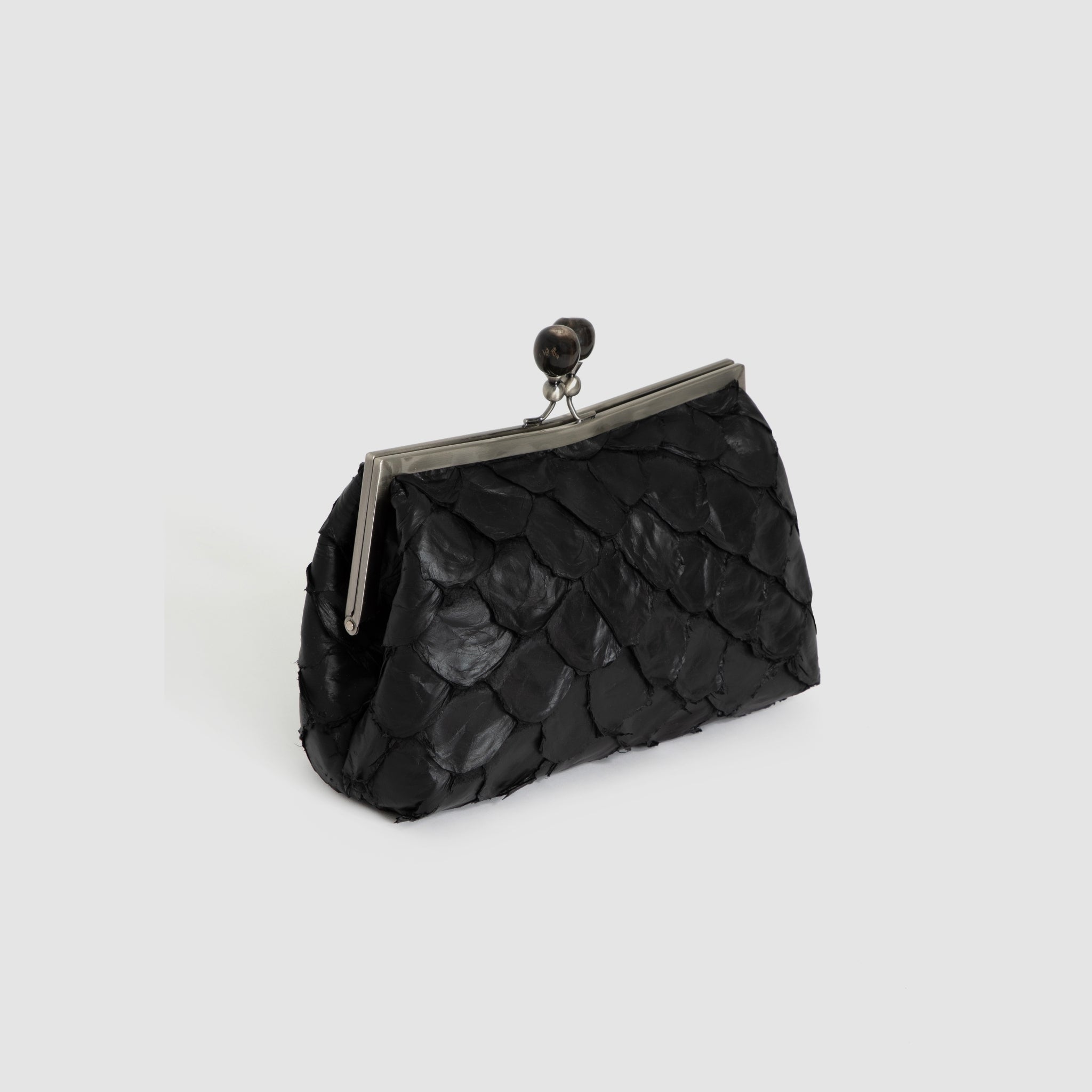 Clutch Patauá Couro Pirarucu