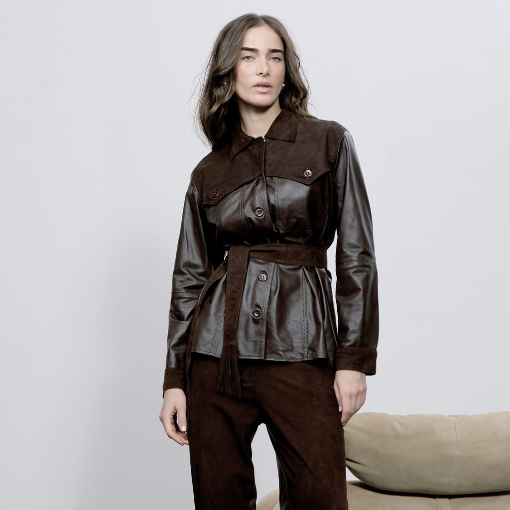 Camisa Lala Pelica e Chamois