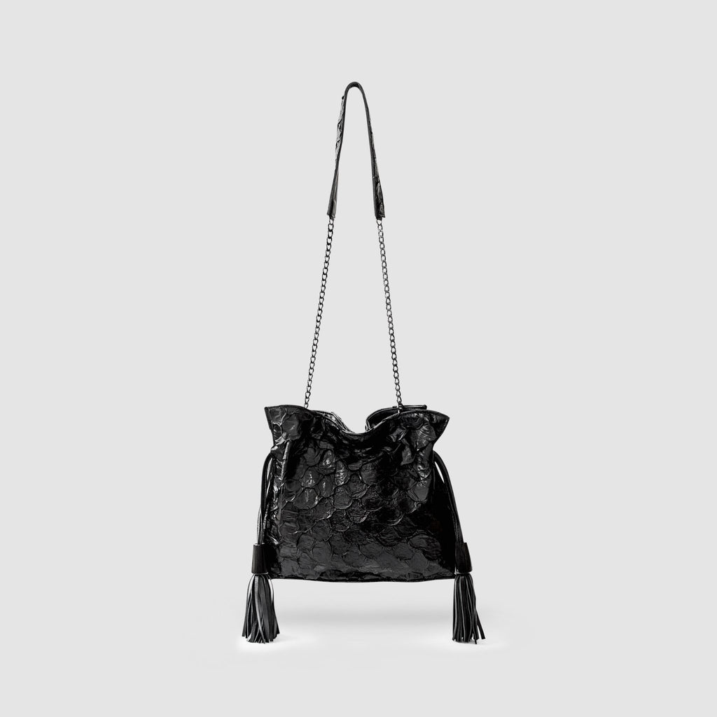 Bolsa Manacá Couro Pirarucu