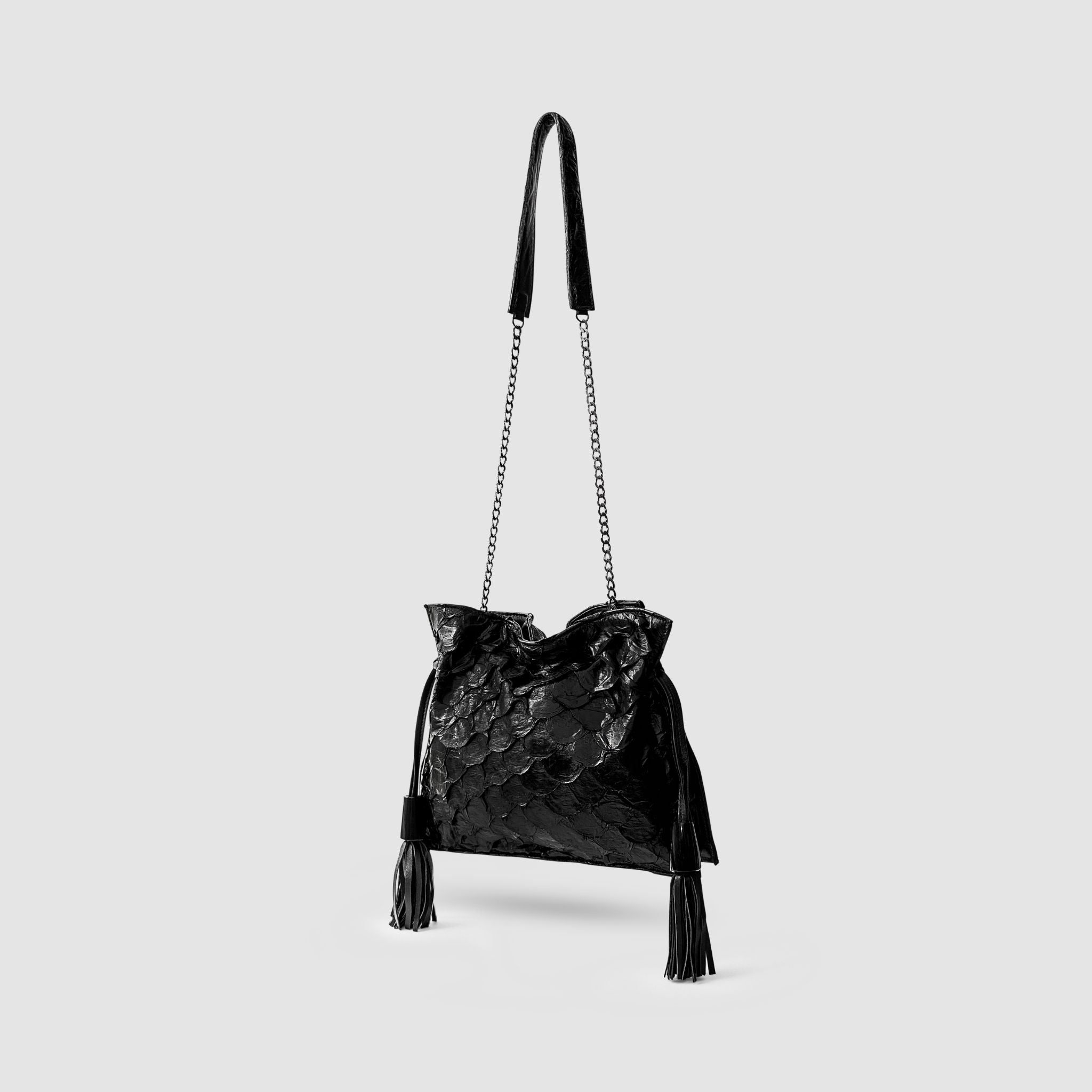 Bolsa Manacá Couro Pirarucu