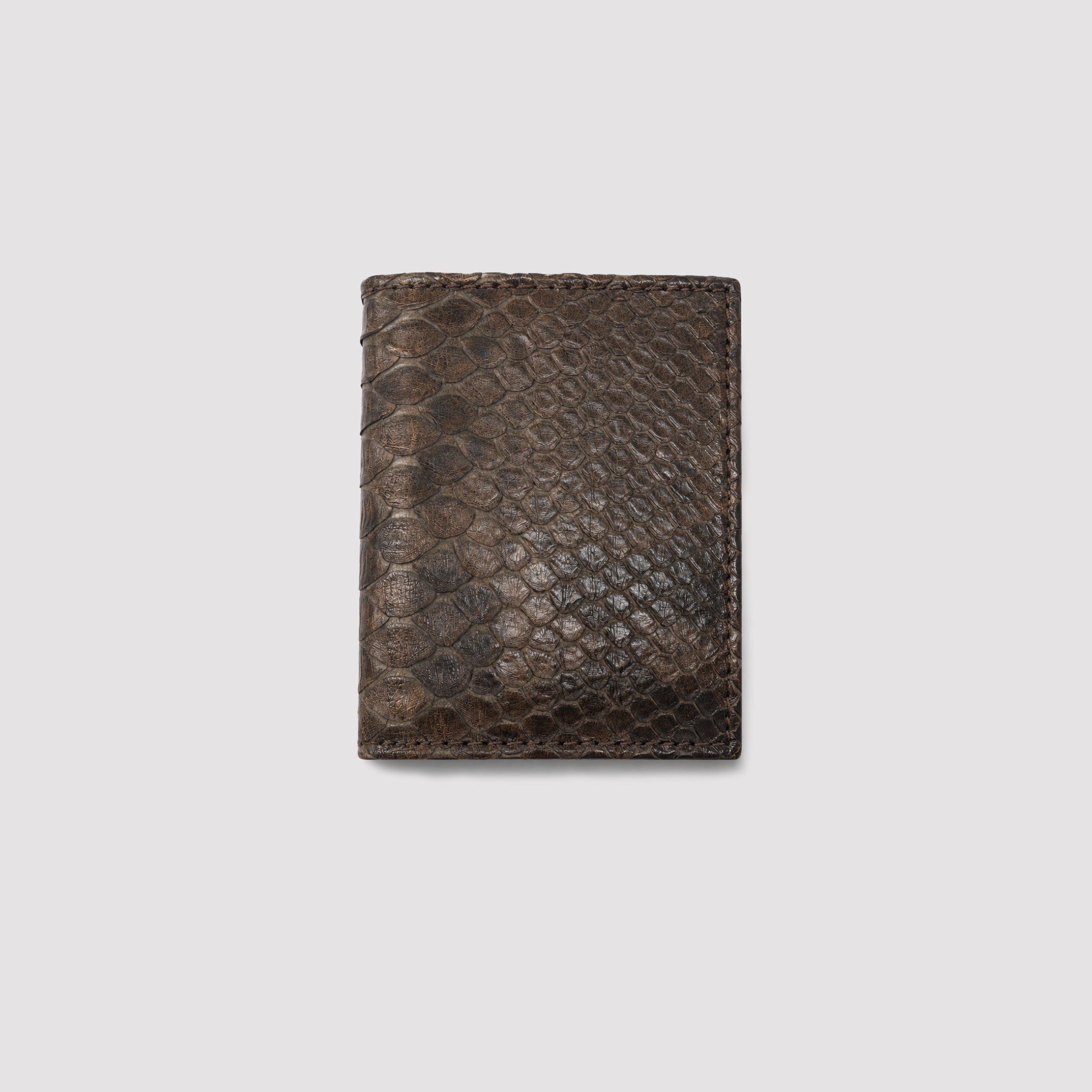 Carteira Slim Couro Python