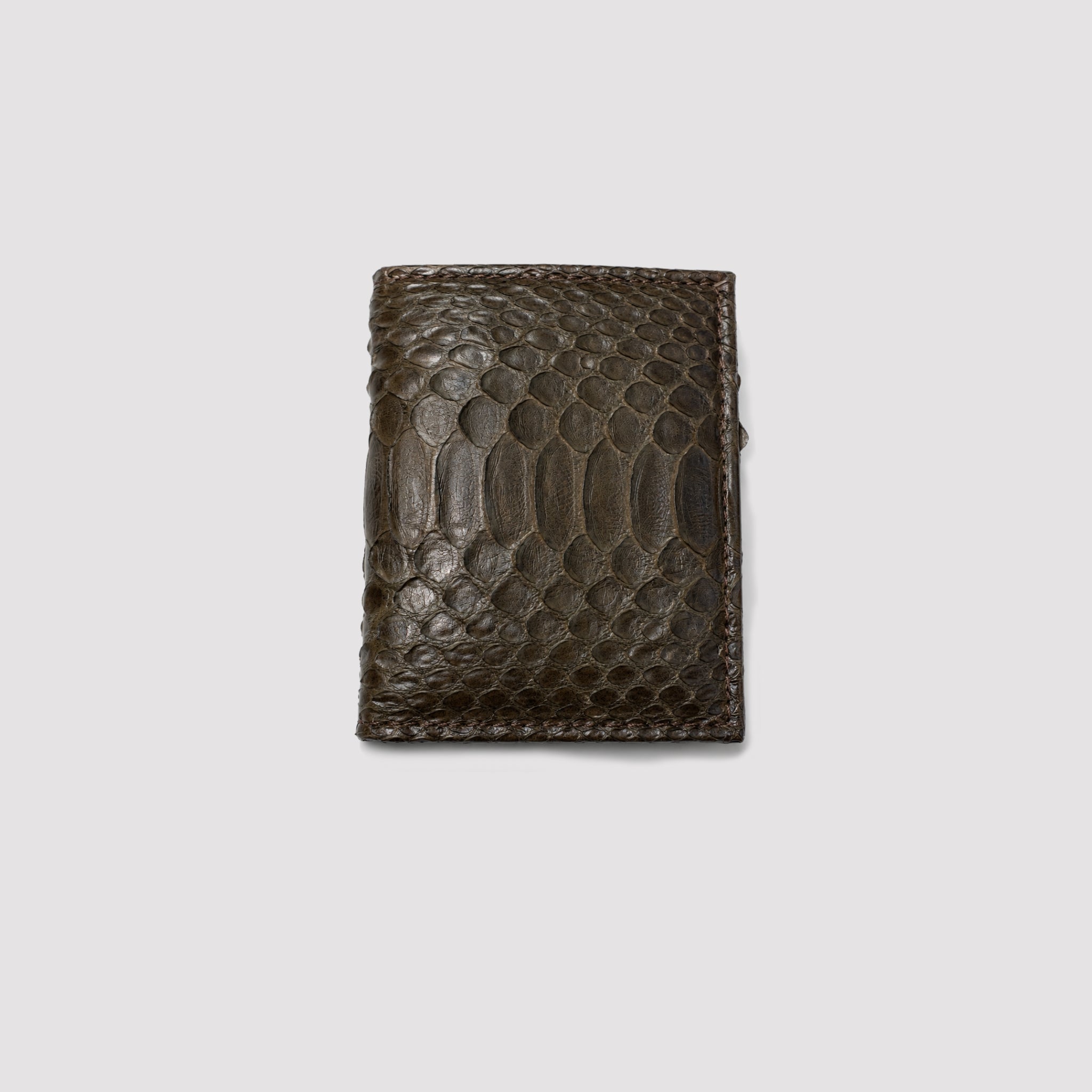 Carteira Slim Couro Python