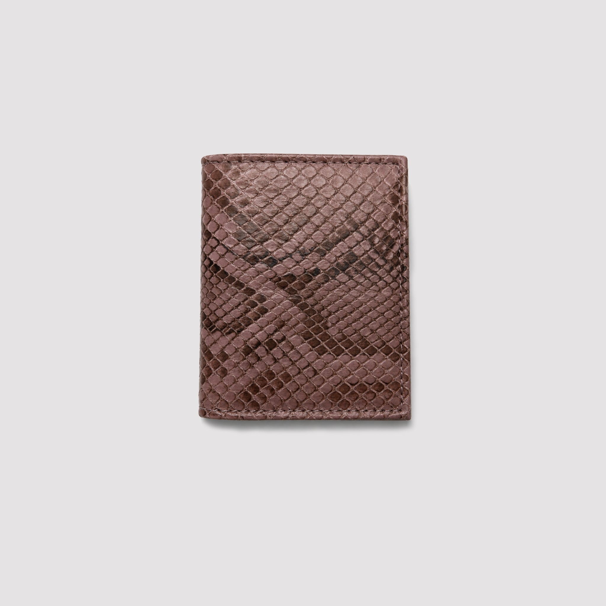 Carteira Slim Couro Python