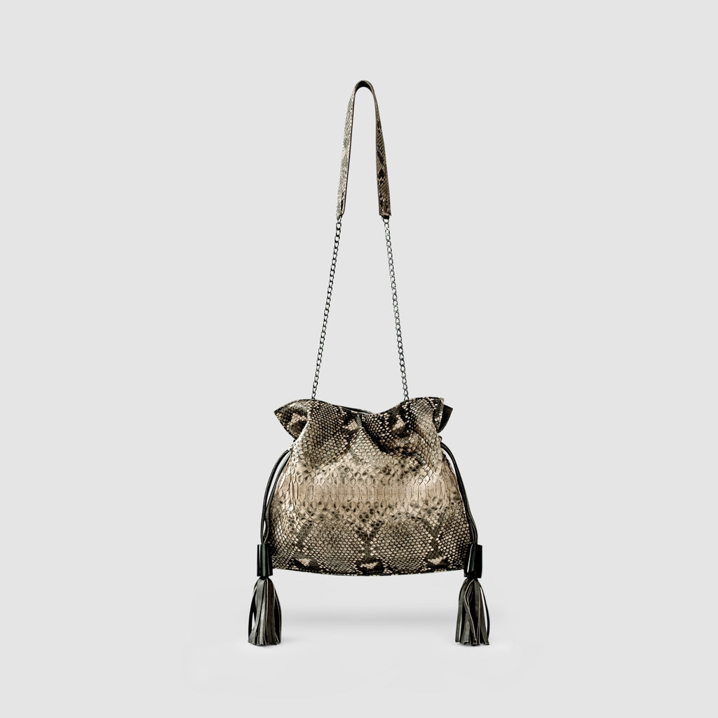 Bolsa Manacá Couro Python