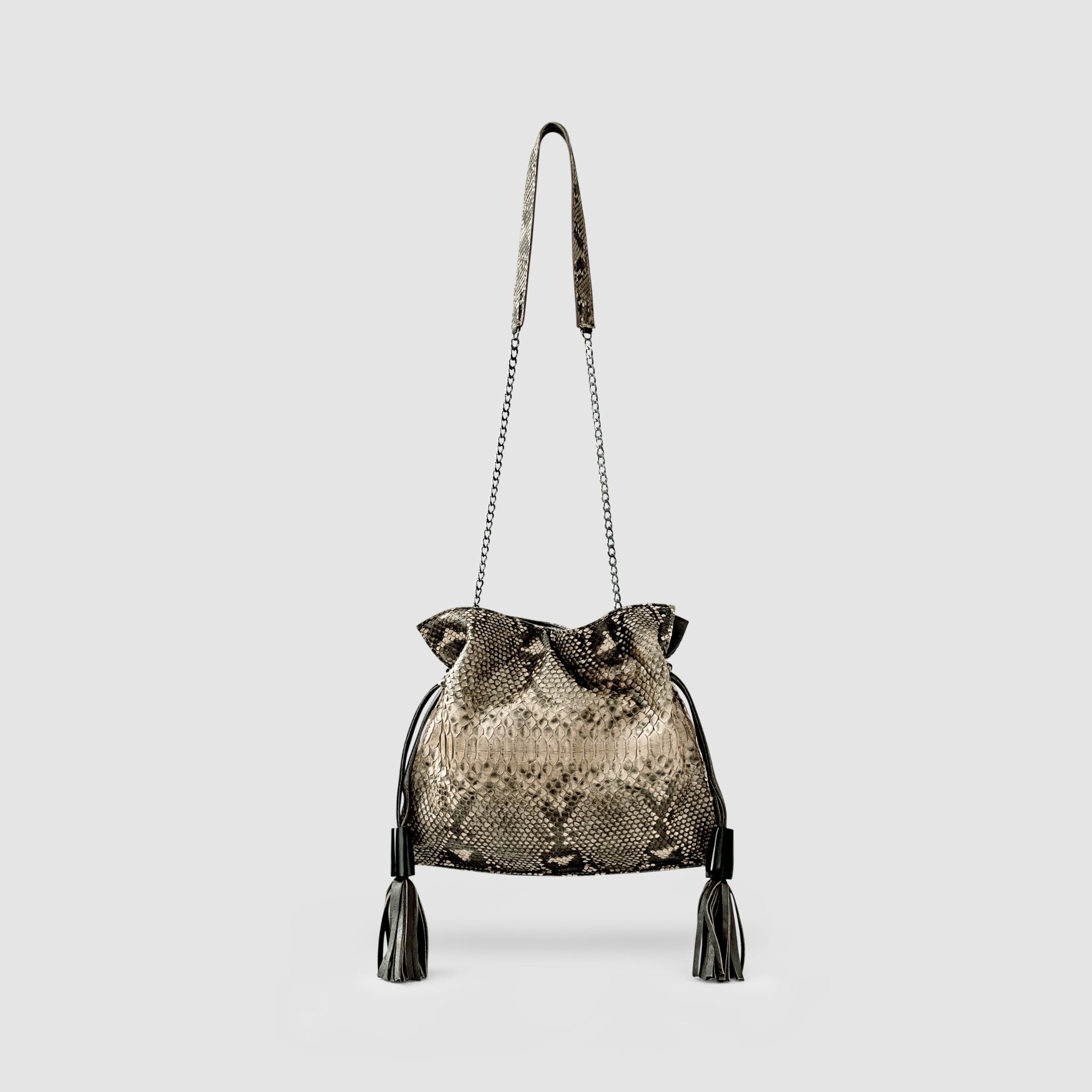 Bolsa Manacá Couro Python