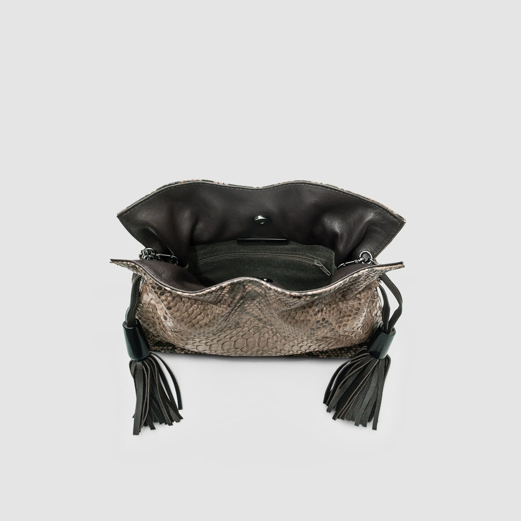 Bolsa Manacá Couro Python