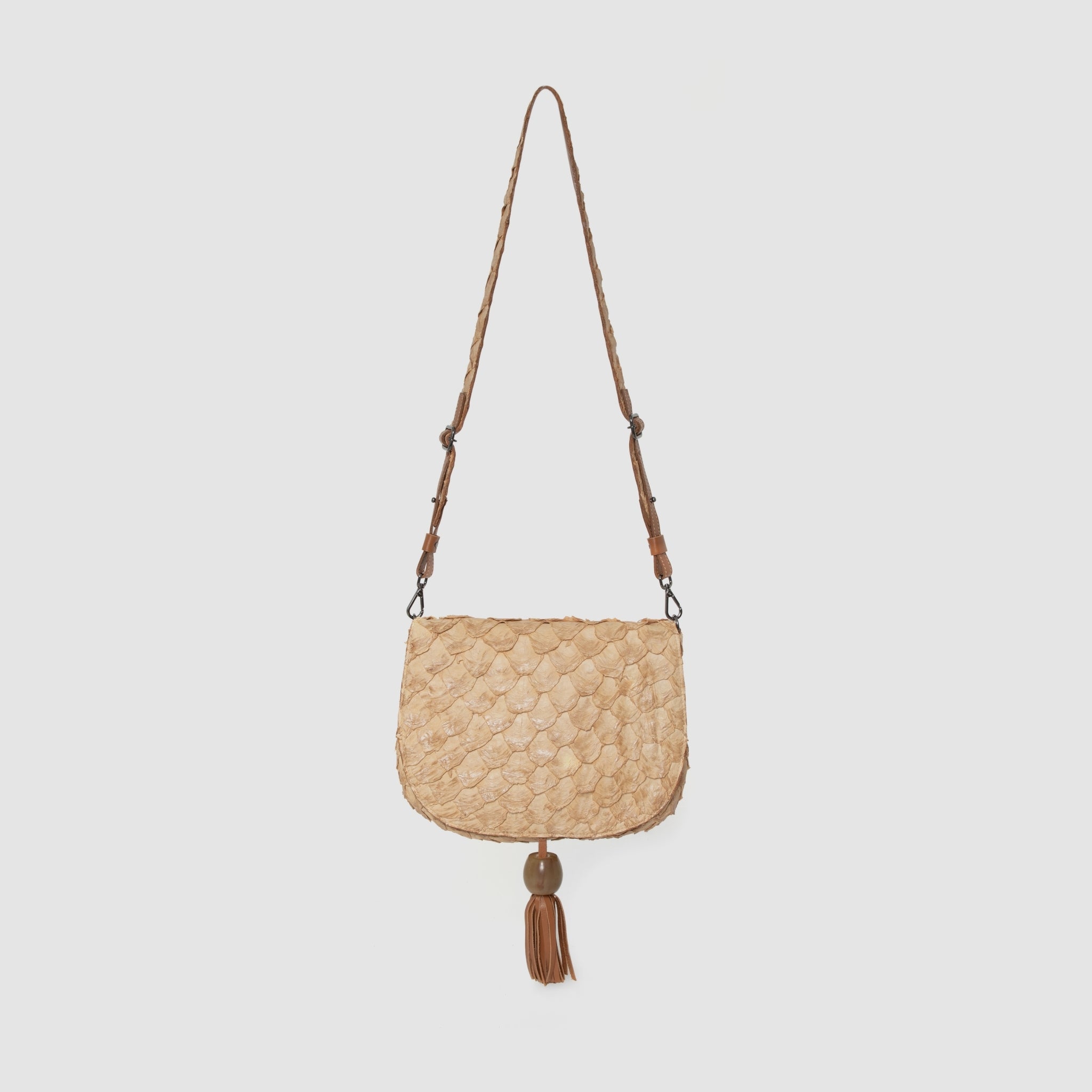 BOLSA XAMBIOÁ COURO DE PIRARUCU