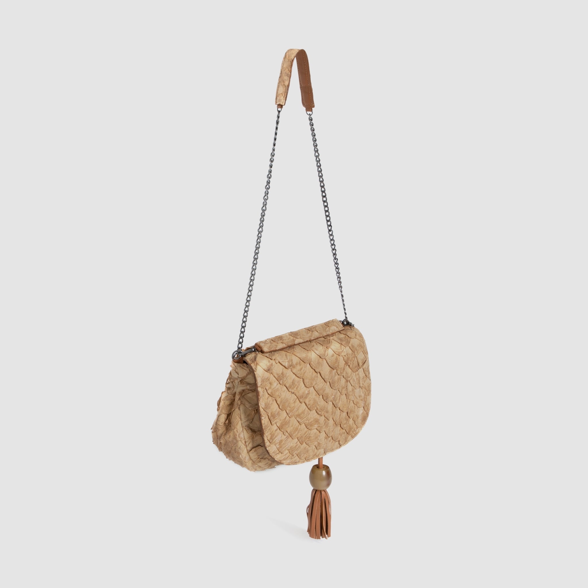 BOLSA XAMBIOÁ COURO DE PIRARUCU