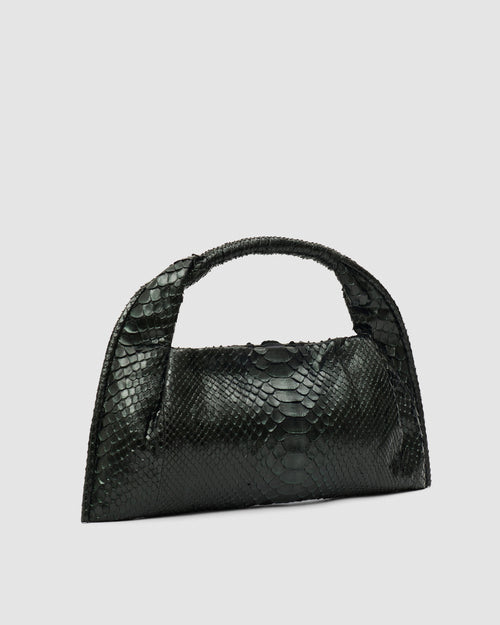 Bolsa Harpia Couro Python