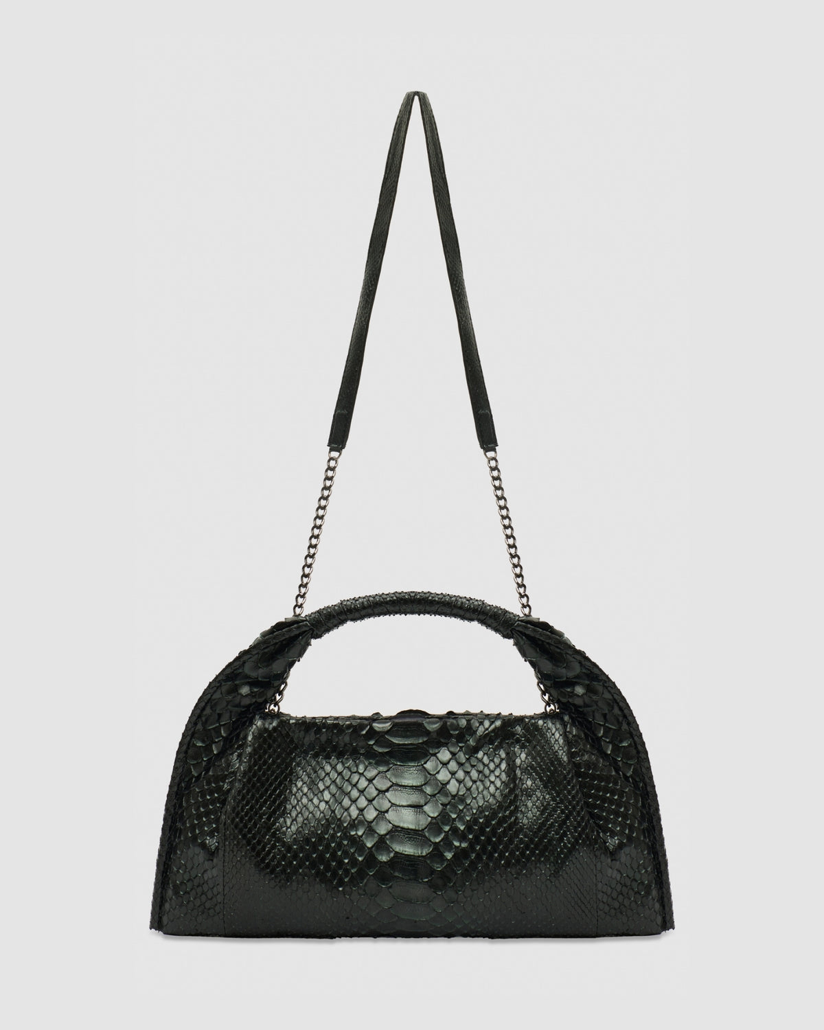 Bolsa Harpia Couro Python