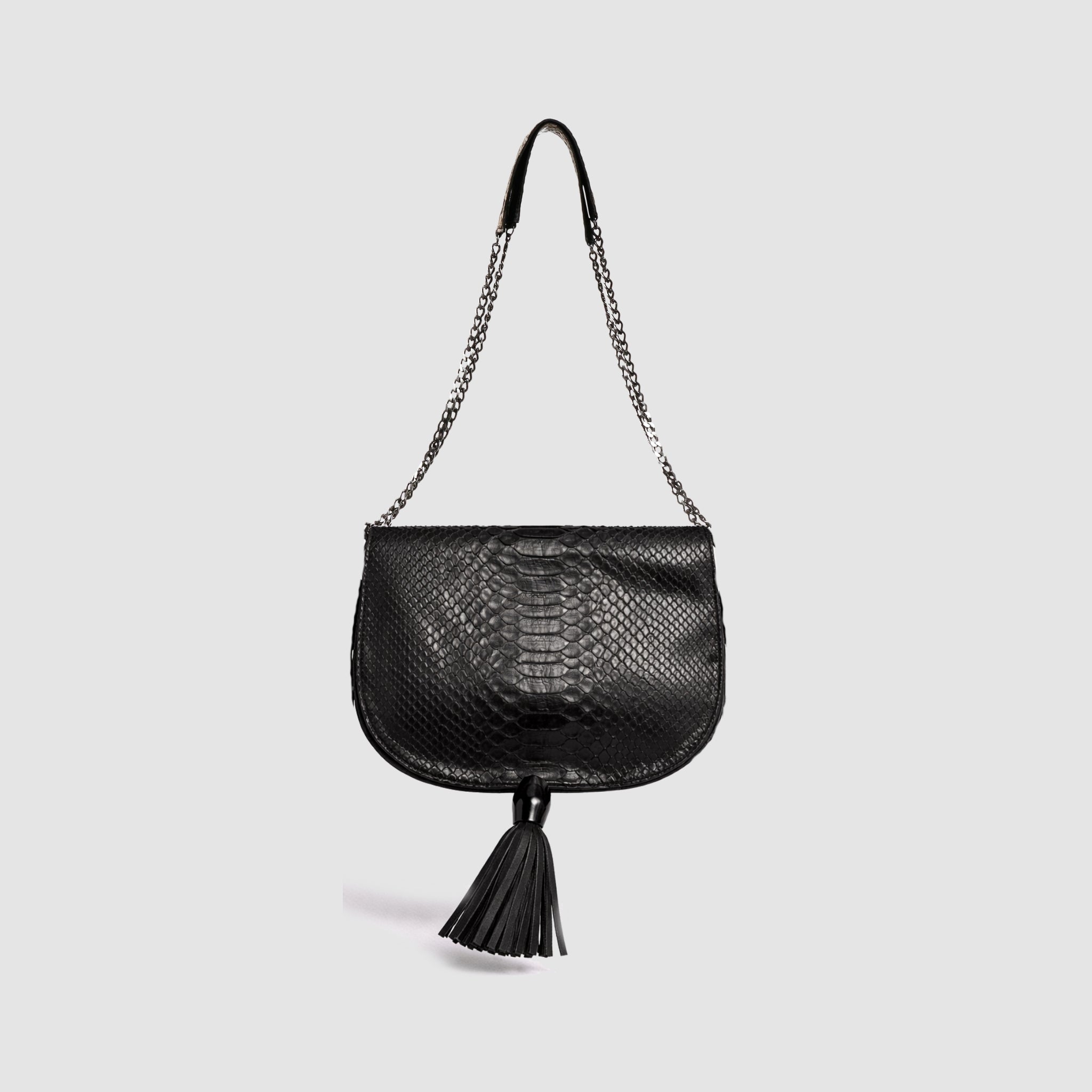 BOLSA XAMBIOÁ COURO DE PYTHON